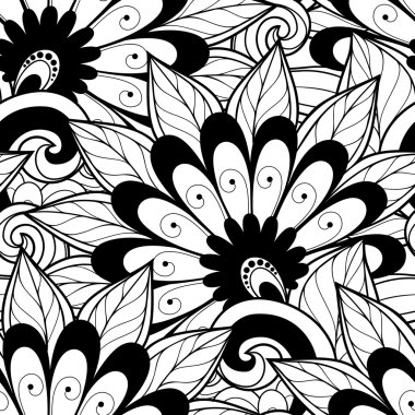 Abstract Floral Pattern clipart