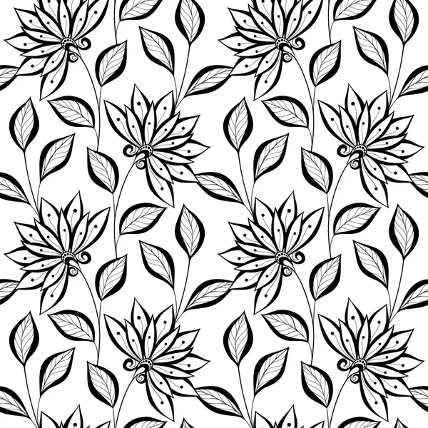 Abstract floral patroon — Stockvector