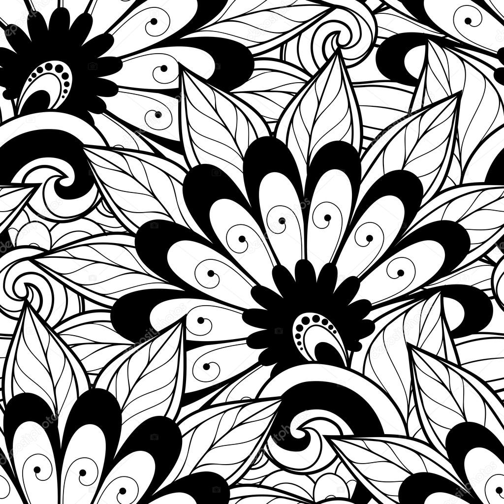 Abstract Floral Pattern