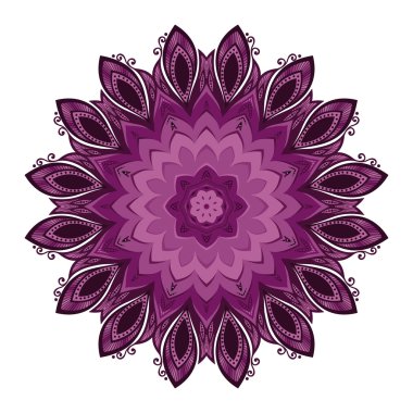 Güzel Deco süsleme Mandala renkli