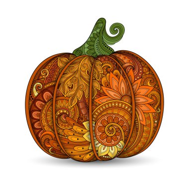 Colored Decorative Punkim with Pattern
