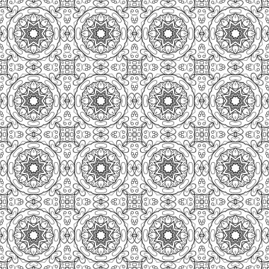 Vintage siyah ve beyaz dantel modeli