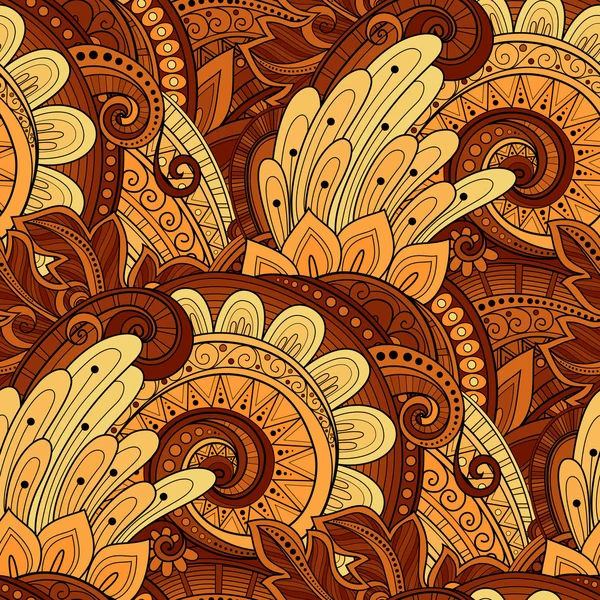 Soyut, dikişsiz çiçek deseni