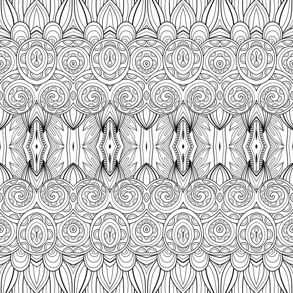 Abstract Ornament Monochrome Pattern