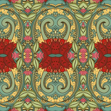 Dikişsiz soyut kabile desen