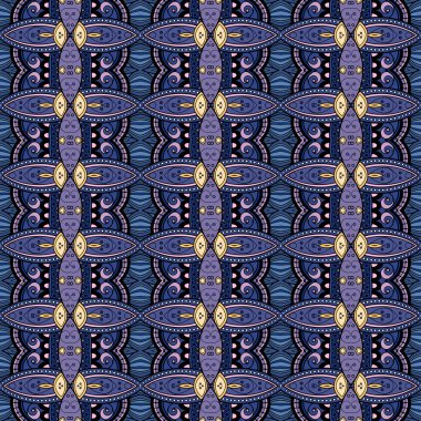 Soyut sorunsuz süslü tasarlamak