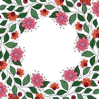 renkli çiçek arkaplanı