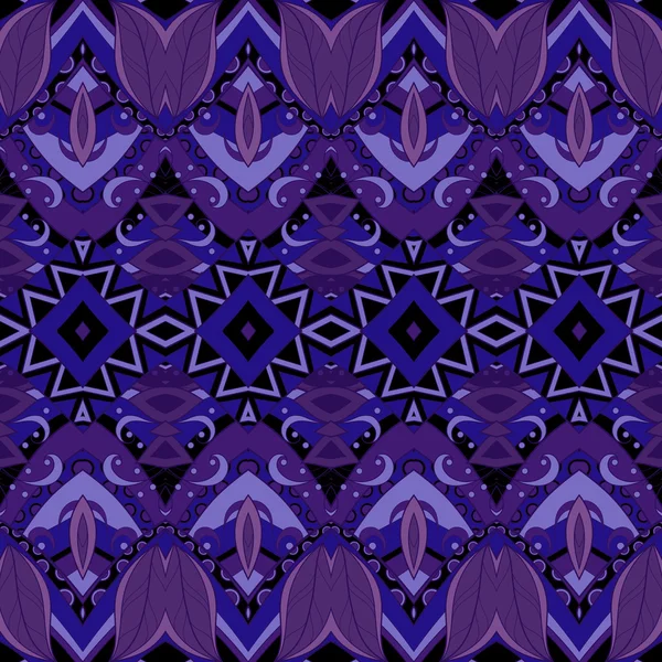 Modèle ethnique tribal abstrait — Image vectorielle