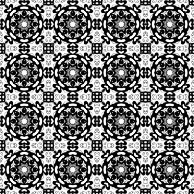 Vintage siyah ve beyaz dantel modeli