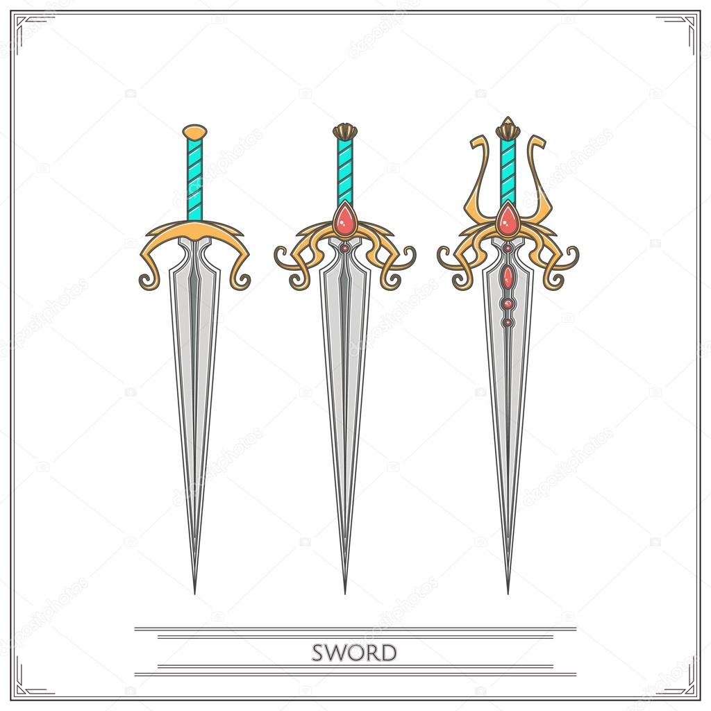 Spiky Fantasy Sword