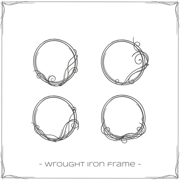 Ferforje çerçeve iki