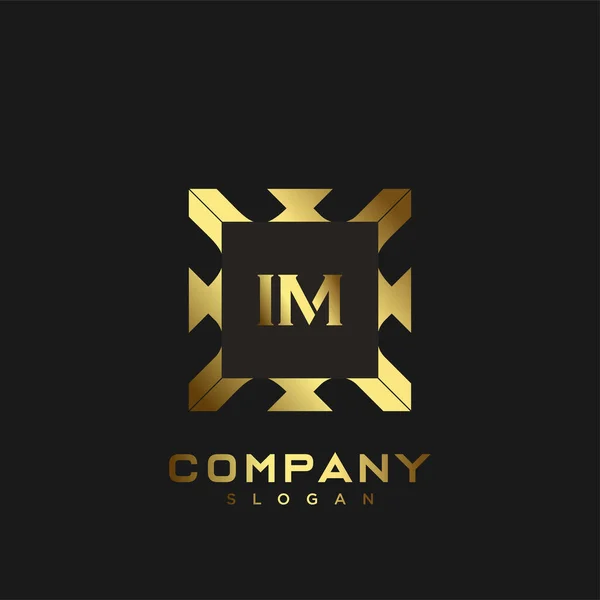 Premium Μονόγραμμα Αρχικά Γράμματα Λογότυπο Μινιμαλιστικό Εικονίδιο Διανυσματικό Σχέδιο Λογότυπος — Διανυσματικό Αρχείο