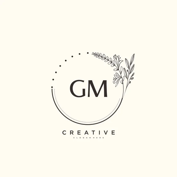 logo g m monogram