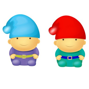 İki sevimli küçük cüce