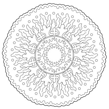 Boyama dalga deniz süsleme