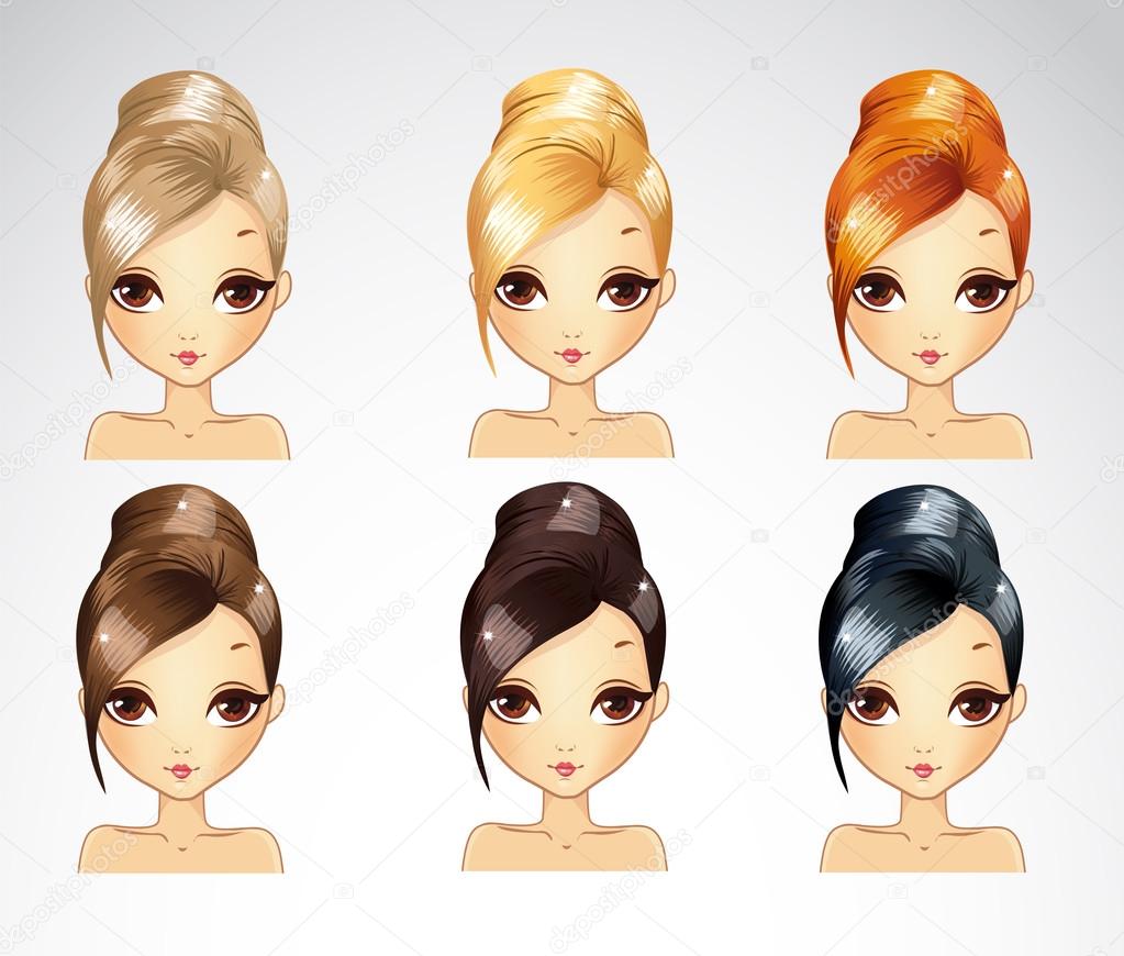 Bisness Smooth Hairstyle Set