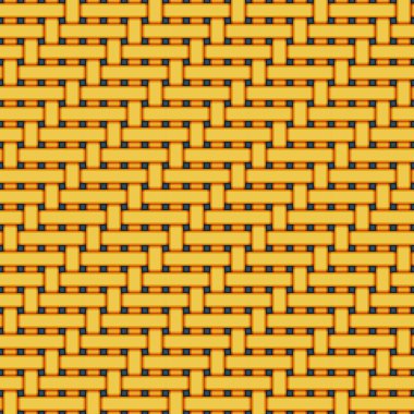 Geometrik hasır desen