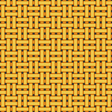Geometrik hasır desen