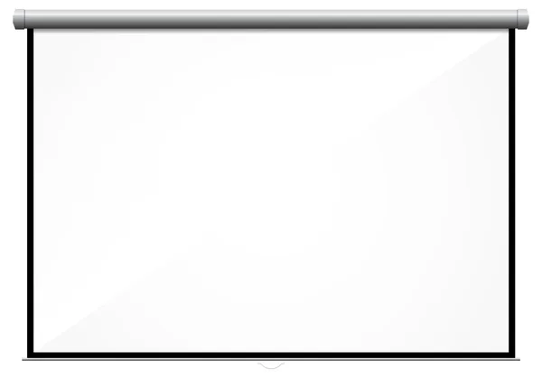 Pantalla de proyector vacía — Archivo Imágenes Vectoriales