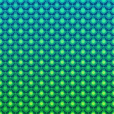 parlak geometrik desen