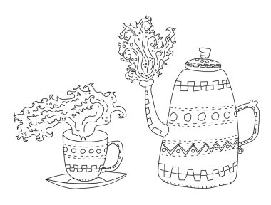 Çay saati, çay seti 