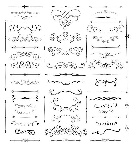 Elementos de diseño vintage — Archivo Imágenes Vectoriales