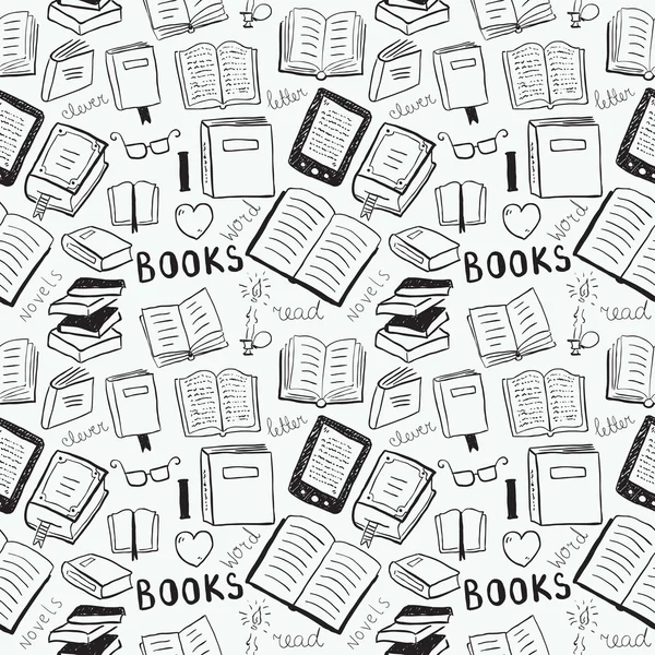 Boeken doodles Vectorbeelden