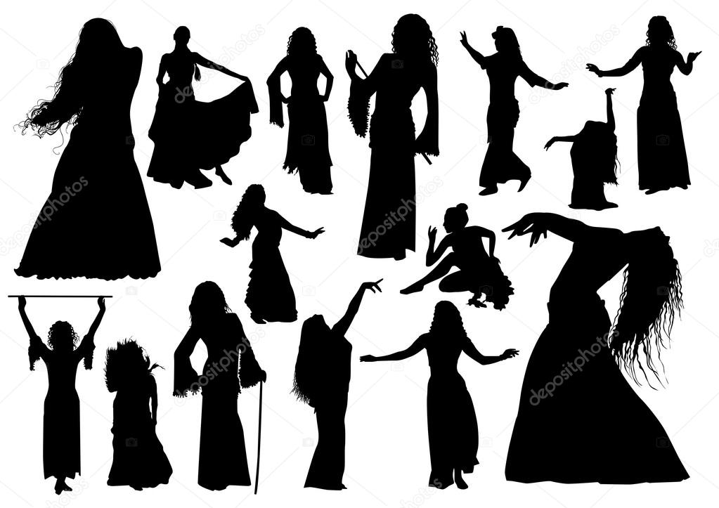 Dancers Silhouettes