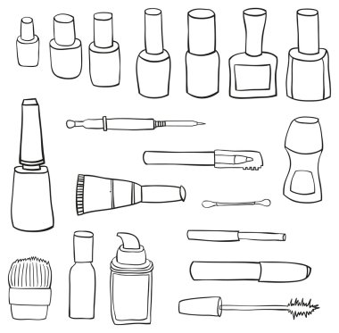 Kozmetik sembol seti