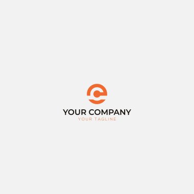C harfi ve E harfi logosu