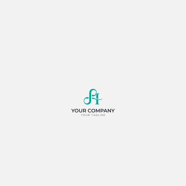 SH minimalist logo, sh logo