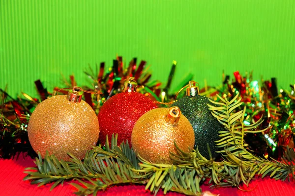 Natal Ano Novo Vela Árvore Natal Decorações Natal Cartão Postal — Fotografia de Stock