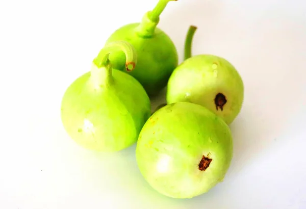 Calabacín Verduras Verdes Redondas Saludables Para Saltear Sala — Foto de Stock