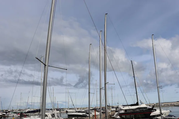 Yachten Und Boote Hafen Der Ostsee — Stockfoto