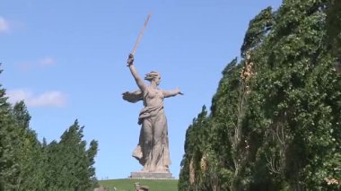 Mamayev Kurgan memorial kompleksi, Volgograd şehri (Stalingrad)