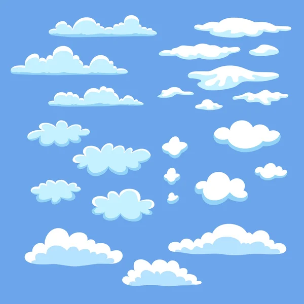Vector clouds. — Stock Vector
