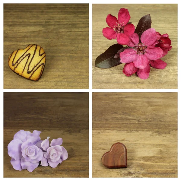 Kalpler ve çiçekler