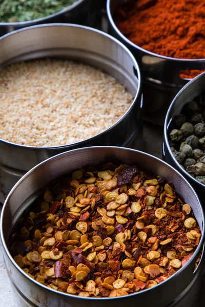 Çelik kase biber pul