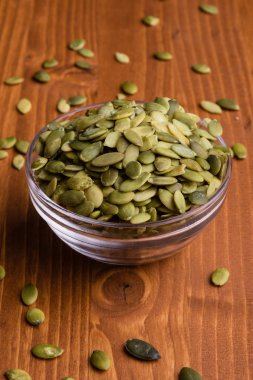 Cam kasede kabak çekirdeği