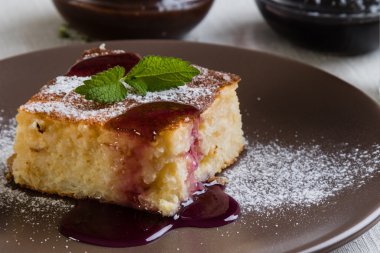 şurubu ile fırında sütlaç