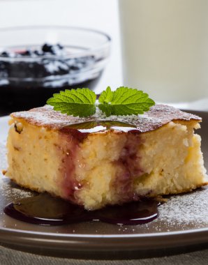 şurubu ile fırında sütlaç