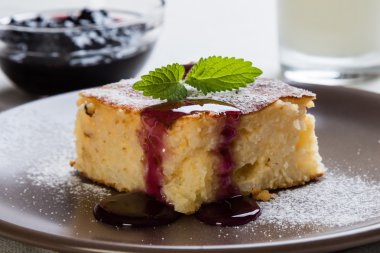 şurubu ile fırında sütlaç