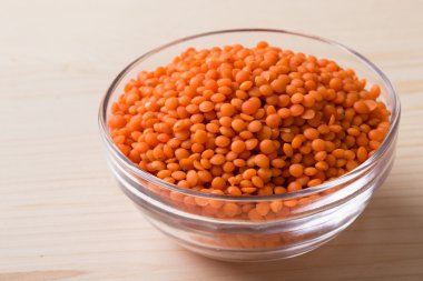 Cam kase kırmızı mercimek