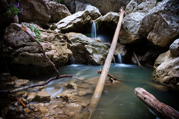 Wild mountain creek — Stock Photo, Image