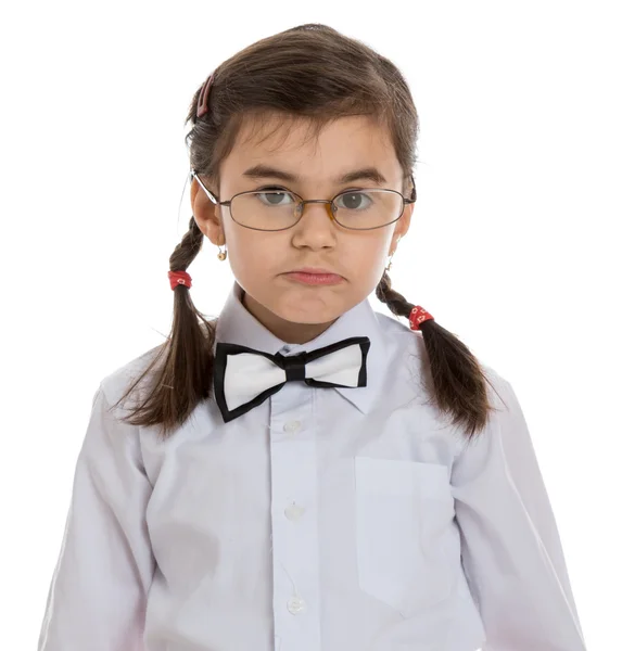 Κορίτσι με γυαλιά — Φωτογραφία Αρχείου