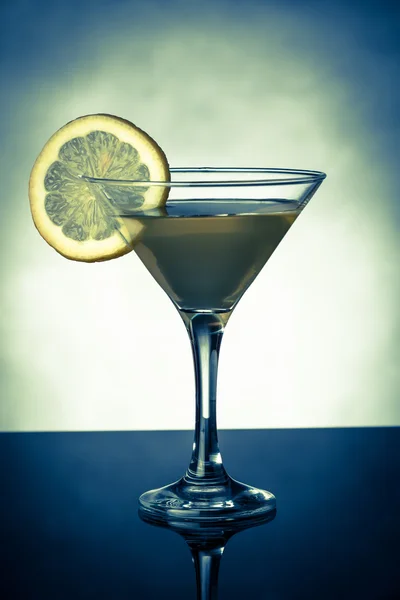 Lemon martini — Stock Photo, Image