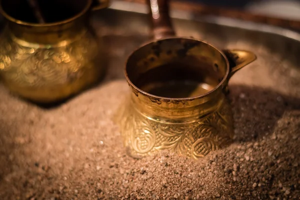 Traditioneller türkischer Kaffee — Stockfoto