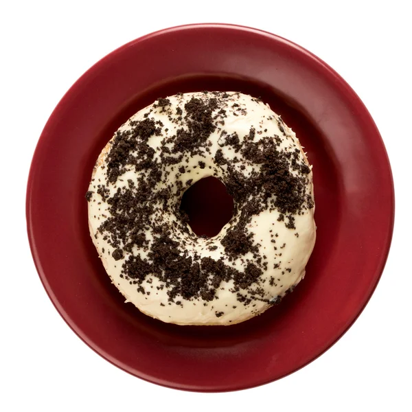 Donut com cacau — Fotografia de Stock
