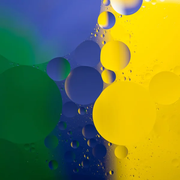 Abstract color oil drops — Stock Photo, Image