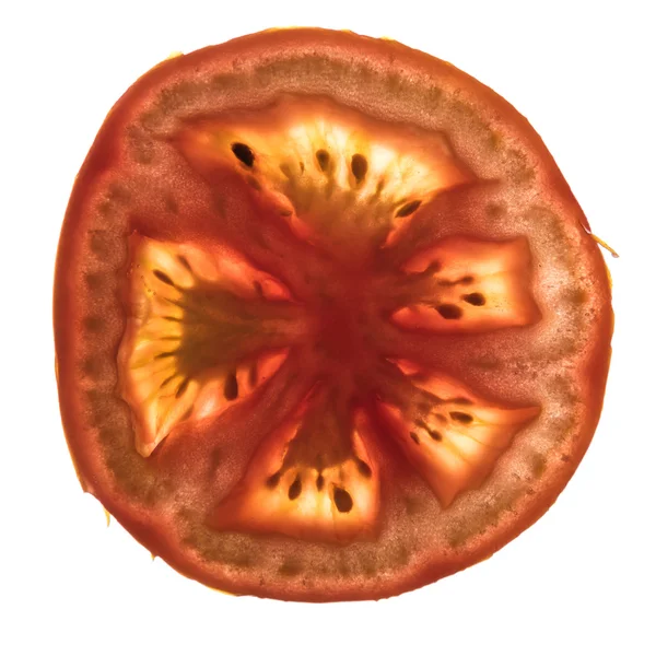 Plátek rajčete — Stock fotografie